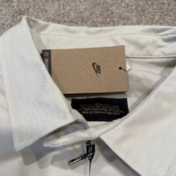 Men’s Size 2XL XXL Nike Sportswear Full Zip Jacket Tan FN3230-104 - Picture 4 of 7